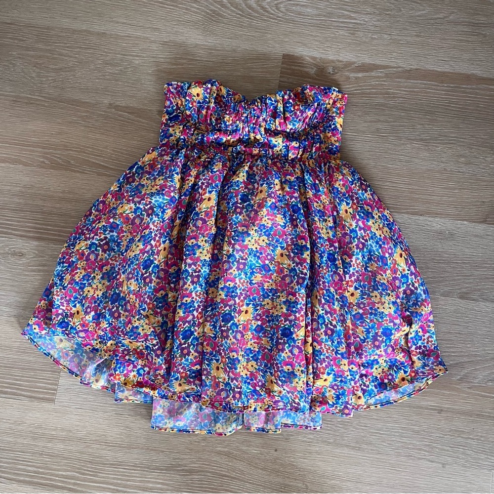 For love and lemons rainbow floral dress NWT - Picture 2 of 2